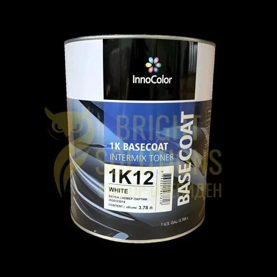 1K Basecoat Intermix Toner Высококачественная 1К система базовых красок 1K Solid Color