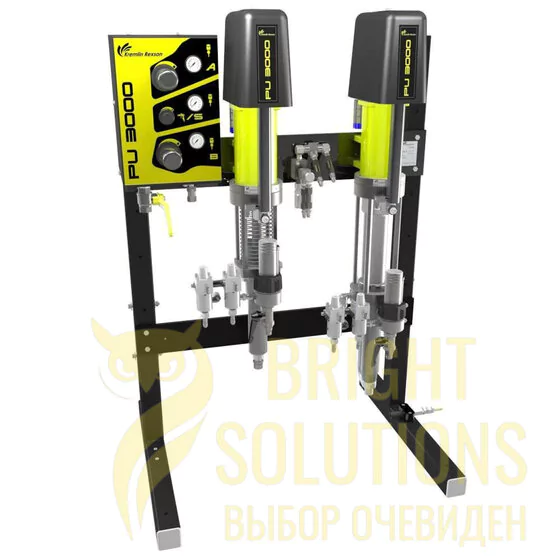 PU3000 AIRLESS® Электронная система дозирования и смешивания многокомпонентных составов
